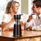 KORSMALL Cold Brew Maker and Tea Infuser, 1.5L/50oz Premium Glass Pitcher with Lid Removable and Reusable Filter Perfect for Hot or Iced Coffee, 1.5L / 50oz, black clear