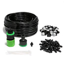 KINGSO 20M Misting System Kit For Outdoor Swimming Pool Cooling Garden Greenhouse Irrigation with 20pcs Nozzles for Plant Watering