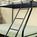 Zinus Easy Assembly Quick Lock Twin over Full Metal Bunk Bed / Quick to Assemble in Under an Hour