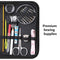 Coquimbo Sewing Kit for Traveler, Adults, Beginner, Emergency, DIY Sewing Supplies Organizer Filled with Scissors, Thimble, Thread, Sewing Needles, Tape Measure etc