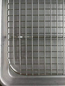 Baking Rack - Cooling Rack - Stainless Steel 304 Grade Roasting Rack - 10" X 15" - Heavy Duty Oven Safe - Metal Wire Grid Rack Design by DuraCasa