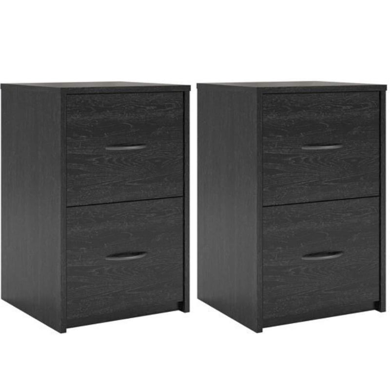 Ameriwood Home Core 2 Drawer File Cabinet, Espresso