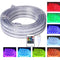 16.4 Feet Flat Flexible LED Rope Lights, Color Changing RGB Strip Light with Remote Control, 8 Colors Multiple Modes, Plug in Novelty Light, Connectable and Waterproof for Home Kitchen Outdoor Use