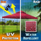 Replacement 10'X10'Gazebo Canopy top Patio Pavilion Cover Sunshade plyester Double Tiers-Taupe