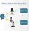 USB Streaming Podcast PC Microphone, SUDOTACK Professional 96KHZ/24Bit Studio Cardioid Condenser Mic Kit with Sound Card Desktop Stand Shock Mount Pop Filter, for Skype Youtuber Gaming Recording