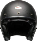 Bell Custom 500 Carbon Open-Face Motorcycle Helmet (Ace Cafe Tonup Black/White, X-Large)