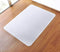 Polytene Office Chair Mat, 47"x35", 1.8mm Thick Hard Floor Protection with Rectangular Shaped Anti Slide Coating on The Underside,White,Thickness 1.8mm