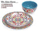 Bico Havana Ceramic 14 inch Rectangular Serving Platter, Set of 2, for Serving Salad, Pasta, Cheese, Ham, Appetizer, Microwave & Dishwasher Safe, House Warming Birthday Anniversary Gift
