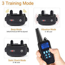 Dog Training Collar with Remote Rainproof Shock Collar 800 Yards Control with Beep Vibration and Harmless Shock No Barking Collar for Small Medium Large Dog