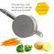 Potato Ricer, Warmhoming Stainless Steel Potato Masher for Fruit and Vegetables