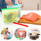Reusable Food Preservation Bags SiFree Silicone Storage Container Applicable with Refrigerator, Microwave Oven, Toaster Safe Airtight Seal Cooking Bag - 4 PCS