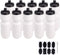 Belinlen 10 Pack 27 oz Sports Water Bottles Sports and Fitness Squeeze Water Bottles BPA Free Come with 16 pcs Chalk Labels, 1 Pen