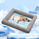 Volwco Pet Cooling Gel Pad, Pet Cooling Pad, Pet Self Cooling Mat,Cooling Gel Pet Bed for Dogs Puppy Pet Cats Sleeping & Reduce Joint Pain, Ideal for Indoor Home & Travel