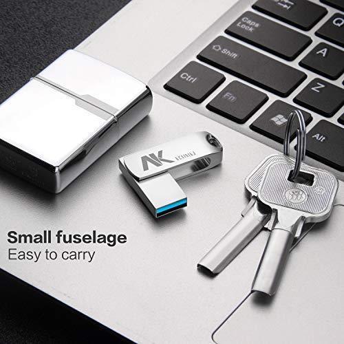 USB Flash Drive Memory Stick 256GB USB Drive KEAINIKJ USB Drive Thumb Drive USB 3.0 Flash Drives Pen Drive USB Storage for PC Backup Drive USB Stick Jump Drive Zip Drive (256GB, Black-Zip Drive)