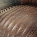 ACME Furniture 53548 AC-53548 Sofa Retro Brown TG Leather & Aluminum