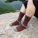 PEACE OF FOOT Hiking Socks boot socks For Mens 6(5+1) Pairs Multi Sports Trekking Climbing Camping working Crew Socks