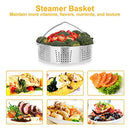 BAYKA Instant Pot Accessories Set with Stainless Steel Steamer basket, Non-stick Springform Pan, Egg Bites Molds, Steamer Rack, Mini Mitts, Fits 6,8 Qt Instant Pot, Ideal 5 pcs Set for Pressure Cooker