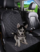 Alfheim Dog Bucket Seat Cover - Nonslip Rubber Backing with Anchors for Secure Fit - Universal Design for All Cars, Trucks & SUVs (Black)