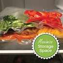 4 Jumbo 11" x 50' Commercial Vacuum Sealer Saver Bags Sous Vide Food Storage by VacSealBags