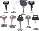 Construction Ignition Key Sets Tornado - Comes in Sets of 39, 42, 45, 52, 56, 60, for backhoes, Tools, case, cat, etc. See Product Description for More info. (60 Key Set)