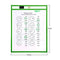 Dry Erase Pockets 30 Pack - Oversize 10" x 13" Multicolored Dry Erase Sleeves - Reusable and Clear Sheet Protectors - Top Quality Supplies for School, Office, Classroom, Children, Work & More