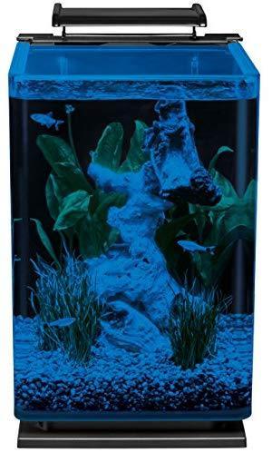 MarineLand 5 Gallon Portrait Glass LED Aquarium Kit