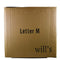 Wine Cork Holder - Metal Monogram Letter (M) by Will's