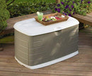 Rubbermaid 2047053 Deck Box Medium Sandstone