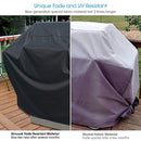 UNICOOK Heavy Duty Waterproof Barbecue Gas Grill Cover, 60-inch BBQ Cover, Special Fade and UV Resistant Material, Durable and Convenient, Fits Grills of Weber Char-Broil Nexgrill Brinkmann and More