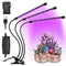 LED Plant Grow Light,Juzihao Growing Lamp Bulbs 27W 6 Dimmable Modes Grow Lamp,Timing Function 3/6/12H Timer 360 Degree Flexible Adjustable Gooseneck Growing Lights for Indoor Plants Greenhouse