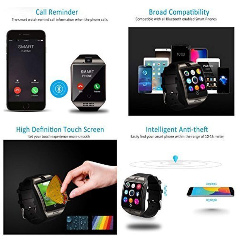 Smart Watch for Android Phones,Android Smartwatch Touchscreen with Camera,Smart Watches with Text,Bluetooth Watch Phone with SIM Card Slot Watch Cell Phone Compatible Android iOS Men Women Youth