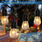 52 ft Outdoor String Lights Commercial Grade Weatherproof - 28pack 11W Incandescent Bulbs Included - UL Listed Heavy Duty - 24 Hanging Sockets - Perfect Patio Lights Bistro Market Cafe Lights