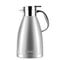 Luvan 68 oz 304 18/10 Food-grade Stainless Steel Thermal Carafe/Double Walled Vacuum Insulated Coffee Pot with Press Button Top,24+ Hrs Heat&Cold Retention,BPA Free,for Coffee,Tea,Beverage etc (68 oz)