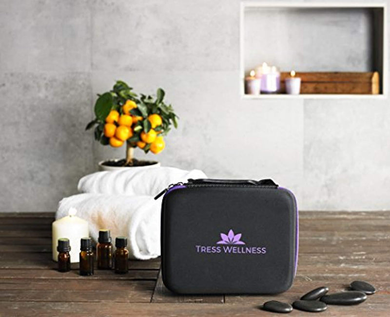 Essential Oils Storage for 30 Bottles - Essential Oils Case 10 15 ml Essential Oils Carrying Case - Essential Oil Travel Case - Holds Young Living & Doterra Containers - Essential Oil Holder Organizer