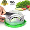 Salad Cutter Bowl Upgraded 60 Second Salad Maker by WEBSUN, Easy Fruit Vegetable Cutter Bowl Fast Fresh Salad Slicer Salad Chopper