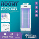 Hoont Powerful Electric Indoor Outdoor Bug Zapper and Fly Zapper Catcher Killer Trap – Protects Up to 1.5 Acre / Bug and Fly Killer, Insect Killer, Mosquito Killer – For Residential and Commercial Use