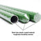 Sturdy Steel Garden Stakes 4-Ft Plastic Coated Plant Stakes, 10Packs for Climbing Plants