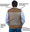 Autumn Ridge Traders Fly Fishing Photography Climbing Vest with 16 Pockets Made with Lightweight Mesh Fabric for Travelers, Sports, Hiking, Bird Watching, River Guide Adventures and Hunting.