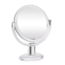 Gotofine Double Sided Magnifying Makeup Mirror, 1X & 10X Magnification with 360 Degree Rotation- Clear & Transparent