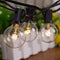 Outdoor String Lights 25 Feet Indoor Globe String Lights for Bedroom Party Patio Lights with 25 Bulbs by Noza Tec