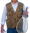 Autumn Ridge Traders Fly Fishing Photography Climbing Vest with 16 Pockets Made with Lightweight Mesh Fabric for Travelers, Sports, Hiking, Bird Watching, River Guide Adventures and Hunting.