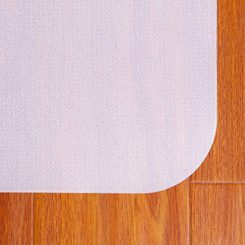 Polytene Office Chair Mat, 47"x35",Hard Floor Protection with Rectangular Shaped Anti Slide Coating on the Underside,Semi Clear