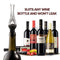 Zestkit Wine Aerator Pourer, Wine Pour, Aerating Pour and Decanter Spout for Wine, Whiskey