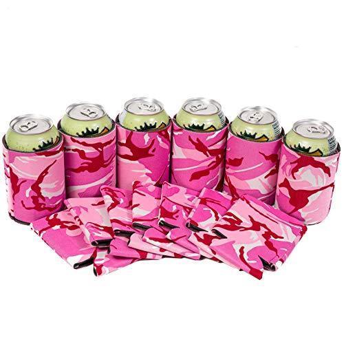 QualityPerfection 100 Black Party Drink Blank Can Coolers(12,25,50,100,200 Bulk Pack) Blank Beer,Soda Coolies Sleeves | Soft,Insulated Coolers | 30 Colors | Perfect For DIY Projects,Holidays,Events