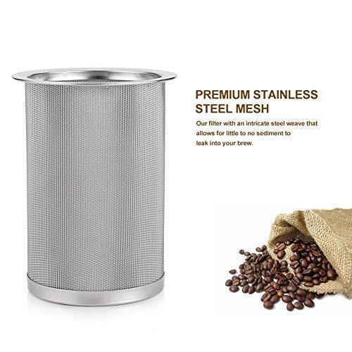 KORSMALL Cold Brew Maker and Tea Infuser, 1.5L/50oz Premium Glass Pitcher with Lid Removable and Reusable Filter Perfect for Hot or Iced Coffee, 1.5L / 50oz, black clear