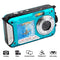 Waterproof Digital Camera 1080P Full HD Underwater Camera 24 MP Video Recorder Selfie Dual Screen DV Recording Waterproof Camera