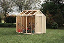 2x4basics 90192MI Custom Shed Kit with Peak Roof