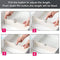 JONYJ Drawer Dividers/Organizer 4 Pack, Adjustable Separators 4" High Expandable from 11-17" for Bedroom, Bathroom, Closet, Office, Kitchen Storage, Strong Secure Hold, Foam Ends, Locks in Place