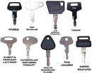 Construction Equipment Master Keys Set-Ignition Key Ring for Heavy Machines, 36 Key Set