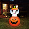 Joiedomi Halloween Inflatable Ghost in Pumpkin for Halloween Outdoor Decoration (5 ft Tall)